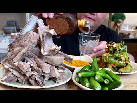 몽골 <strong>독주에</strong> 양갈비수육 조졌습니다 궁합 미쳤습니다 MUKBANG