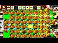 PLANTAS 🌻 VS 🧟‍♂️ ZOMBIS | PlantsvsZombies | ESTAMPIDA DE ZOMBIES | SUPERVIVENCIA BANDERA DE 1 AL 14