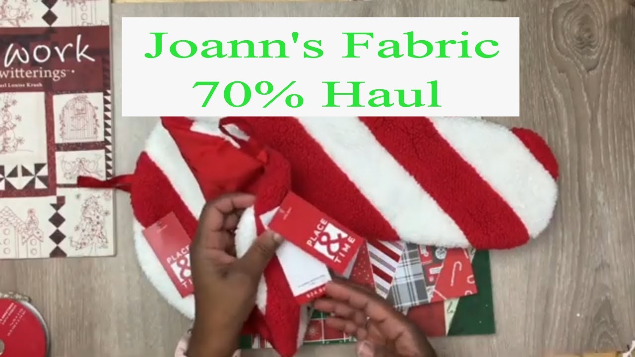 Haul Time! Joann's Fabric 70% off Haul 2023 - YouTube