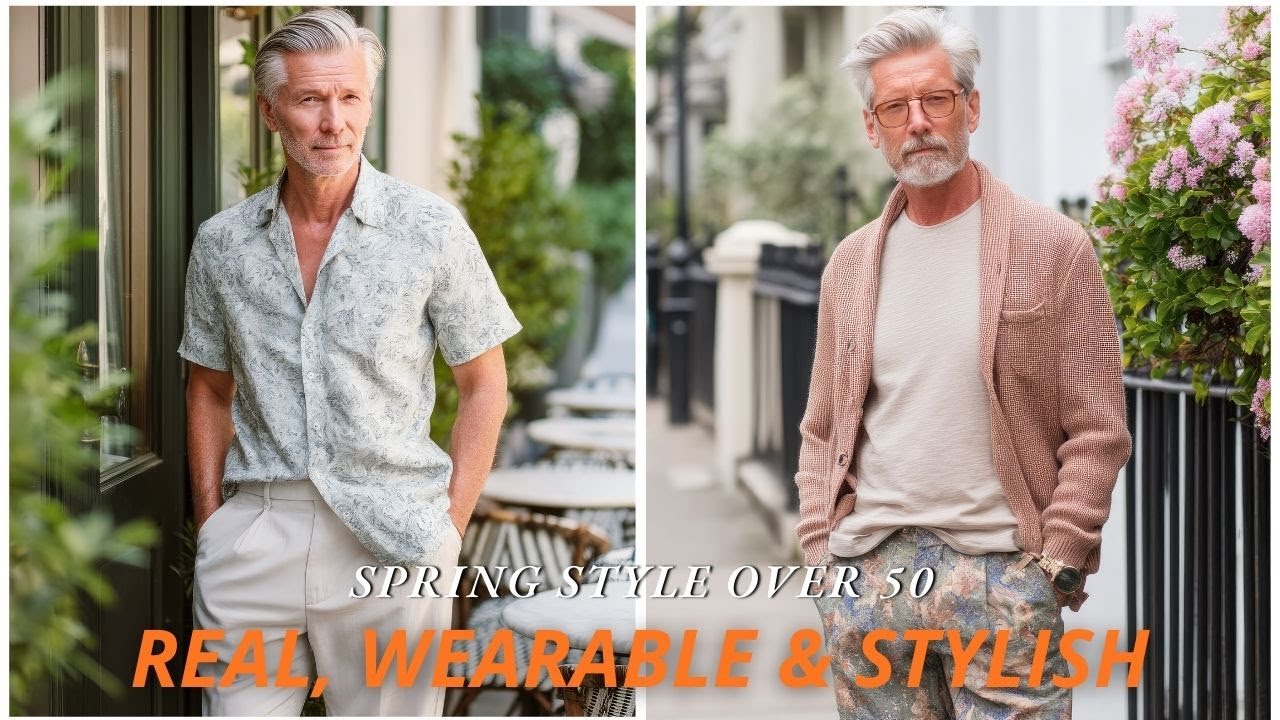 Реалистичный весенний стиль для мужчин старше 50 лет (20 вариантов одежды) - мужская мода