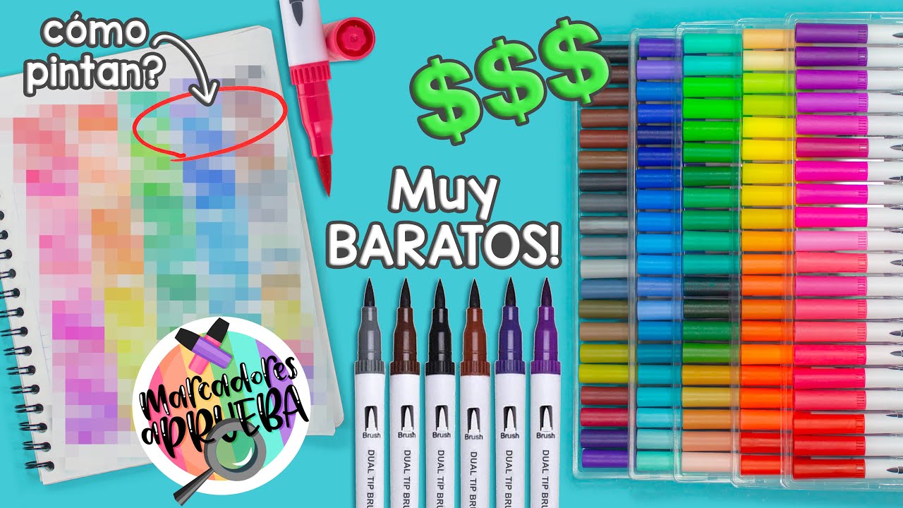 lettering plumones baratos mujer