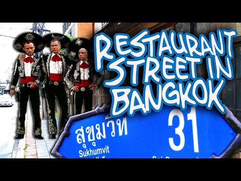 Sukhumvit Soi 31 - Restaurant street in Bangkok
