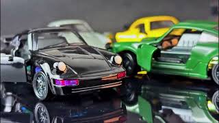 Turbo 1:43 Scale Drift RC Car with Gyro Mini Full Proportional RTR 2.4GHZ Racing Car Alloy Shell LED
