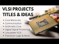 Top 50 50 Innovative VLSI Project Ideas for Final Year Engineering Students 🔧