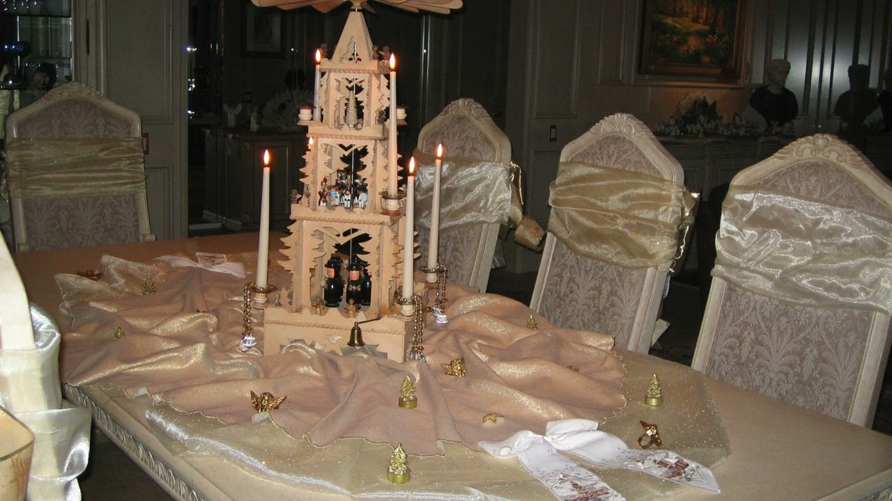 Christmas Celebration Angel Wings Table