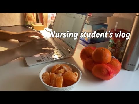 (ENG) A WEEK IN MY LIFE of a nursing student 🍊| もう秋ですね🍂 | Japanese nursing student’s vlog