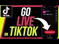 How to go live on tiktok