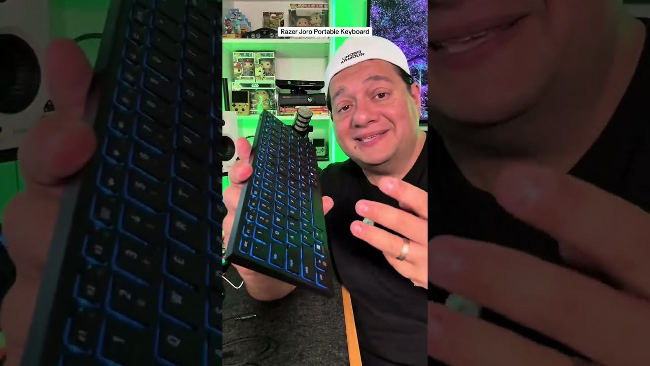 I am loving the brand new Razer Joro Portable Wireless Gaming Keyboard.