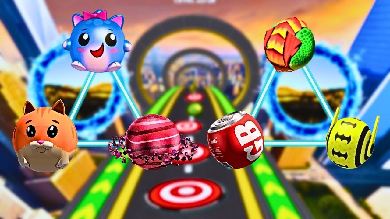 Going Balls VS Action Balls  Speedrun Gameplay- Mobile Gaming on FIRE İOS & Android