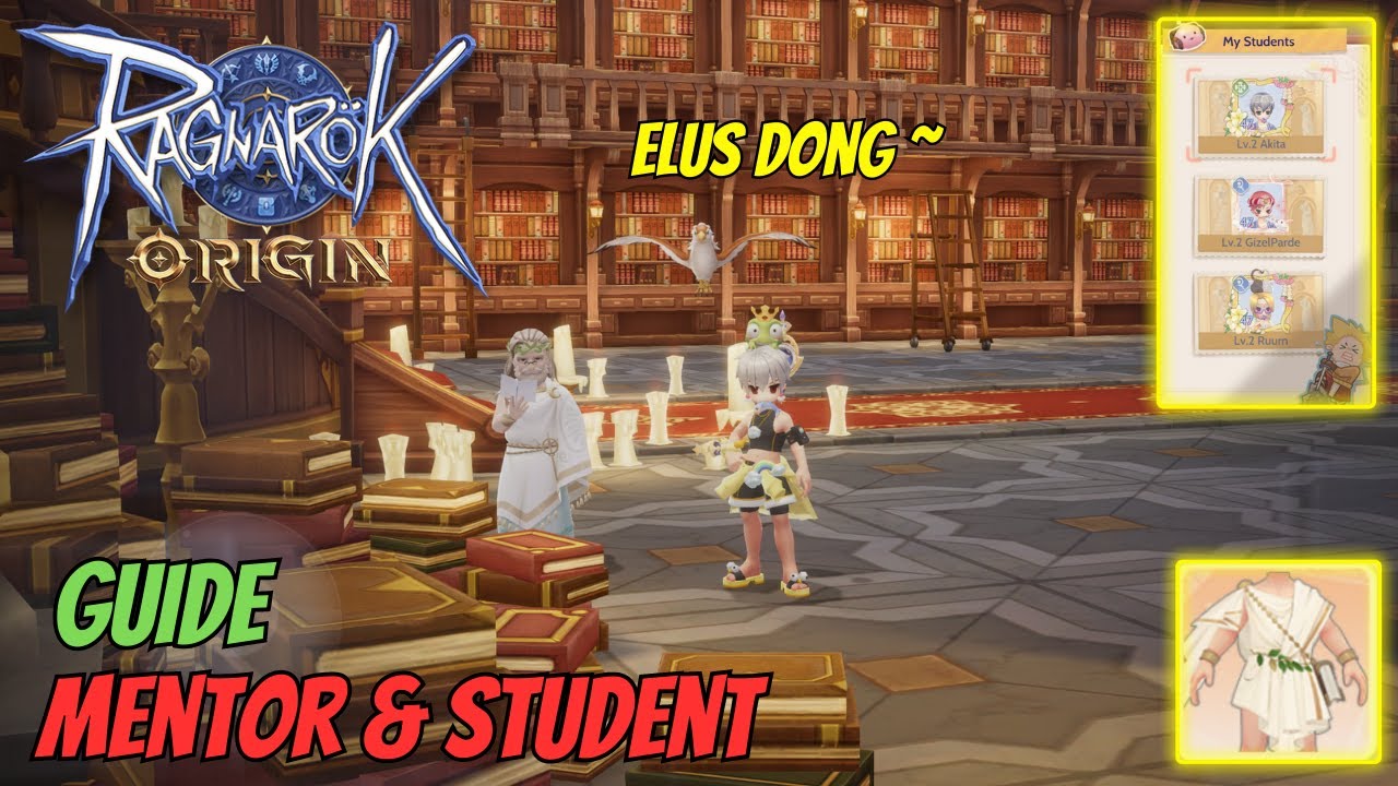 Ragnarok Online Mobile Diaries: Stubborn Student Quest (Mentor