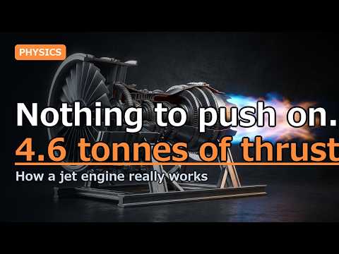 Nothing to Push On — Yet 4.6 Tonnes of Thrust | Jet Engine Explained