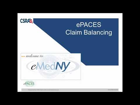 ePACES - Claim Balancing