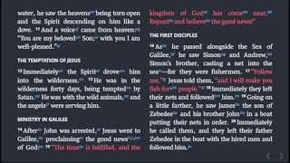 Matthew 3; Mark 1; Luke 3, Chronological Bible in a Year, Day 277