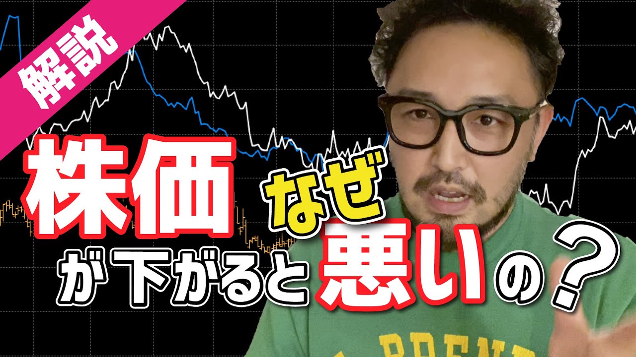 【解説】なぜ株価が下がると悪いの？（株価暴落は企業を家計に置き換えてみよう）