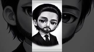 I turned BTS into chibi characters 😅💜💜 #bts #kpop #suga #btsarmy #jungkook  #fanartbts