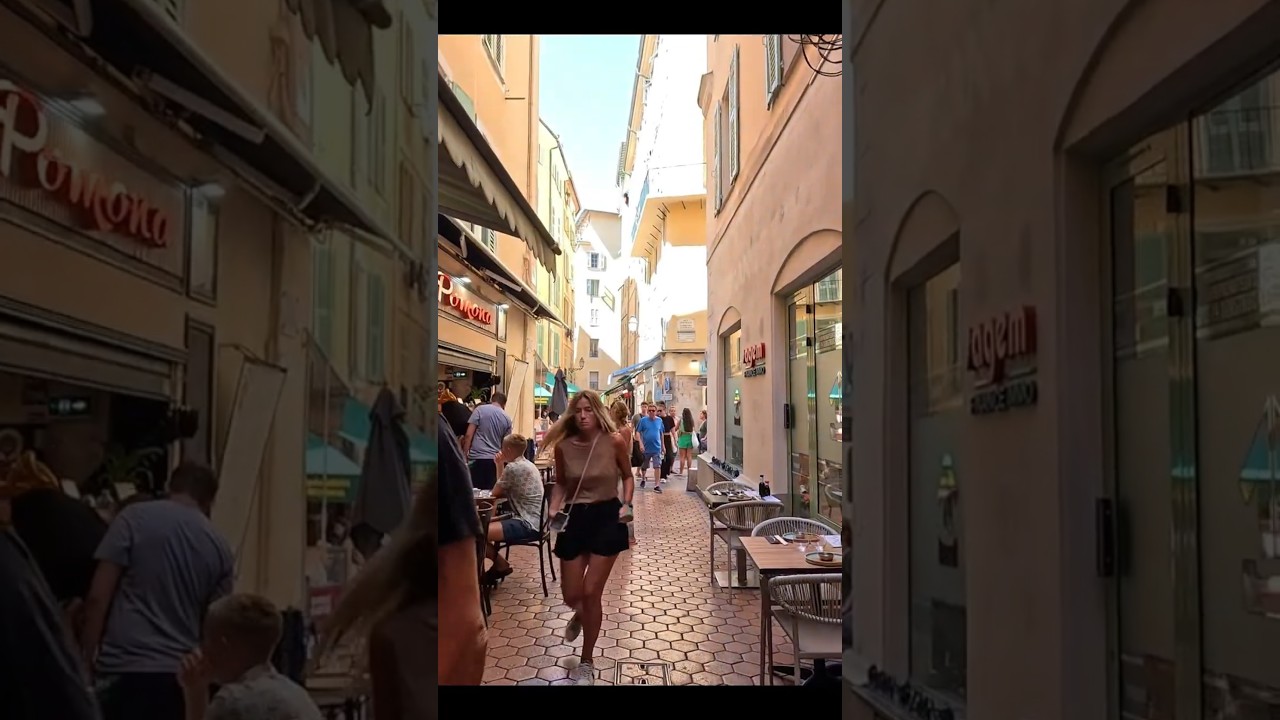 NICE FRANCE 4K OLD TOWN WALKING TOUR 