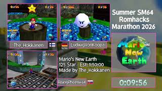 SSRM2026 - Marios New Earth 125 Star Race with LudwigVonKoopa, RisingPhoenix64, and The_Hokkanen