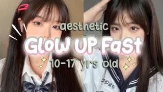 10 - 15 yrs old || easiest way to glow up 🌷✨