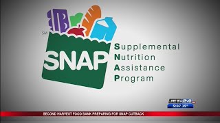 Second Harvest Food Bank preparing for SNAP benefit cutback