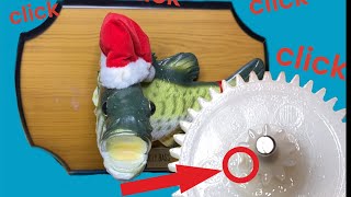 Celebrity How To Repair The Crown Gear On Your Big Mouth Billy Bass/3 Motor Singing Fish Wealth