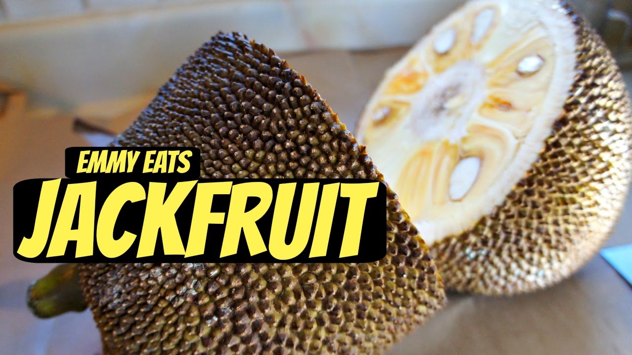 Tasting Jackfruit & How to Open It | emmymade