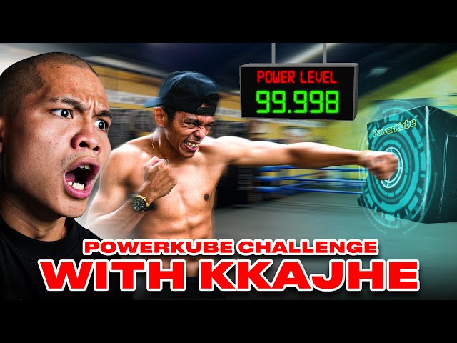 POWERKUBE CHALLENGE WITH KKAJHE JEKSON KARMELA! class=