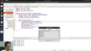 GUI Java - Componentes etiqueta y campo de texto