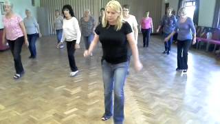 SOMETHING BLUE LINEDANCE BY CAROLINE & JULIE
