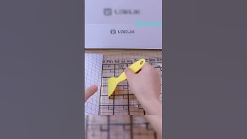 DIY Acrylic Calendar.#shorts #shortsvideo