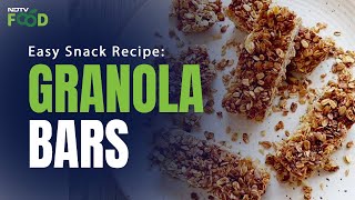 How To Make Granola Bars | Easy Granola Bars Recipe Video