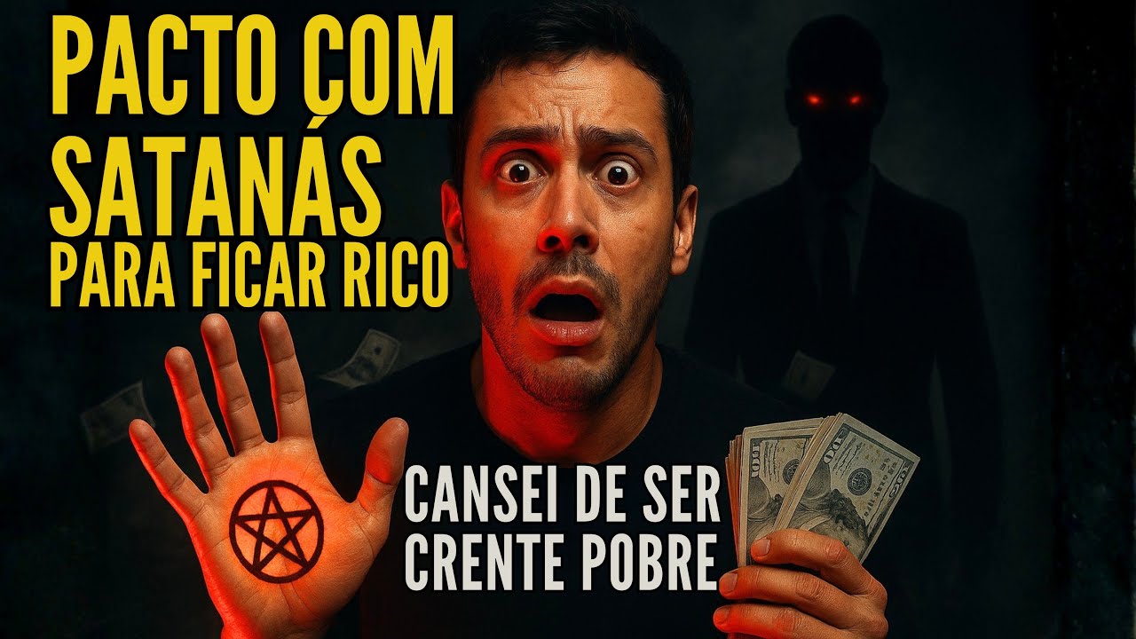CANSEI DE SER UM CRENTE POBRE E FIZ UM PACTO COM SATANÁS PARA FICAR RICO