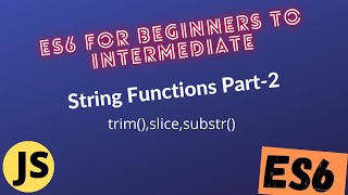 09-String Functions in Javascript-Part 2