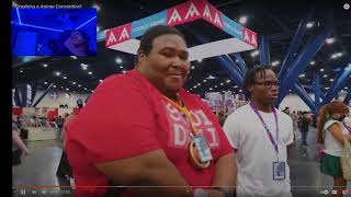 Reacting to Crashing a Anime Convention!