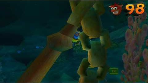 Crash Bandicoot: The Wrath of Cortex - Level 19: Coral Canyon (Crystal/Gem)