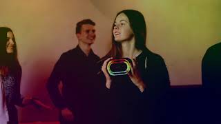 Get The Party Started With The Creative Halo Bluetooth Speaker With Rgb Lightshow