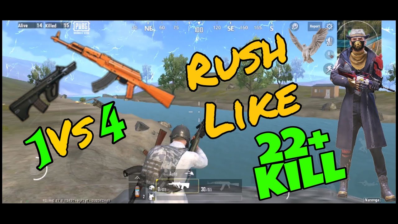 Solo vs Squad Play Like Rush OverPower Gameplay - Pubg Mobile Lite ...