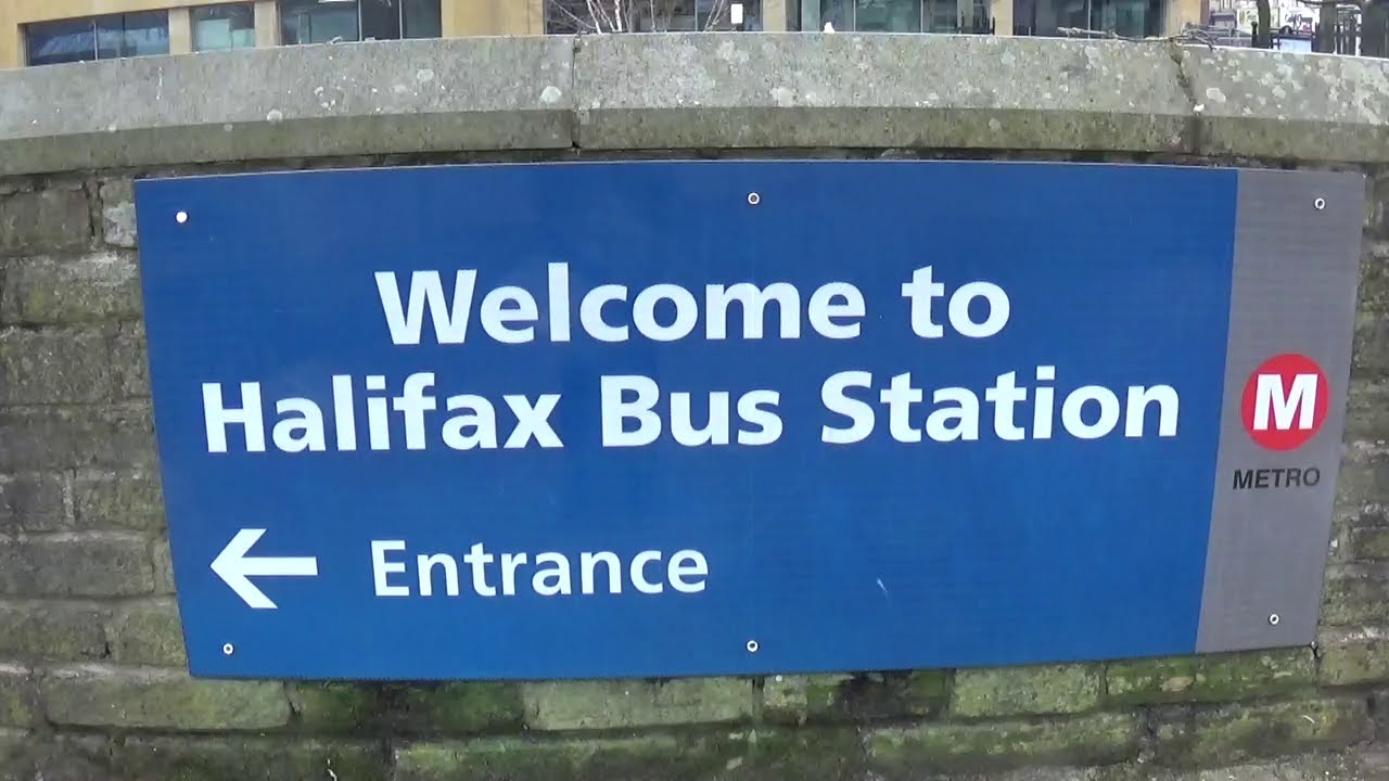 Halifax Bus Station West Yorkshire ENGLAND UK