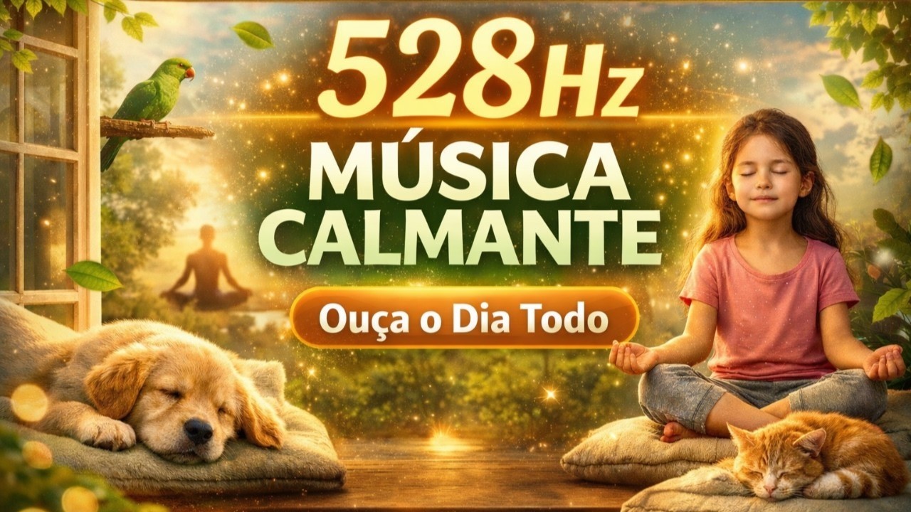 528Hz HARMONIA E FOCO PARA TODO O DIA E NOITE. 18:49