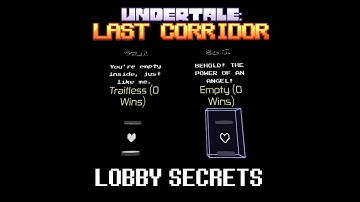 [XMAS + 2X] Undertale: Last Corridor | ALL LOBBY SECRETS!