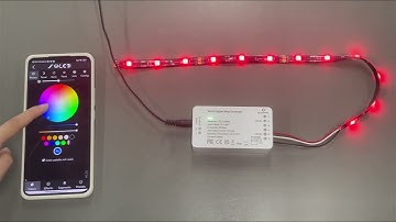 How to connect Gledopto WLED Controller to WLED App