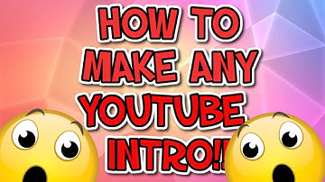 HOW TO MAKE ANY YOUTUBE INTRO/OUTRO USING PANZOID!! [2016-2017]