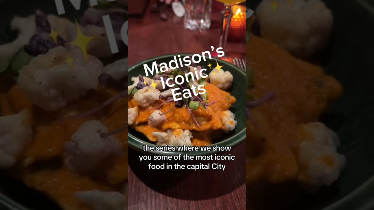 Getting a massive cheese pull at Lola's Hi-Lo Lounge in Madison, WI | Madison's Iconic Eats