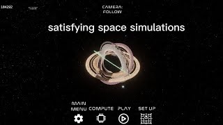 Smooth space simulations