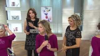 Ships 10/27/14 Calista Tools Perfecter Pro Grip Heated Brush with Sandra Bennett
