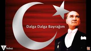 Dalga dalga bayrağım Resimi