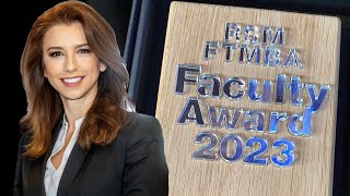 RSM MBA 2023 | Faculty Award | Dr. Birgul Arslan