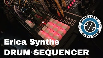 Superbooth 2017: Erica Synths Drum Sequencer - Lovely Buttons