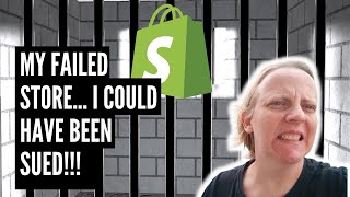I could have been sued shopify dropshipping