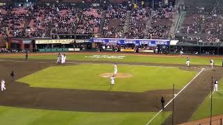 ［ｷﾞｰﾀ先制HR］20220401　福岡ソフトバンクホークス【4回表】応援･攻撃風景 選手ﾊﾞｯﾃｨﾝｸﾞ打撃　応援団による太鼓応援あり@仙台･楽天生命ﾊﾟｰｸ宮城 内野3塁上段C