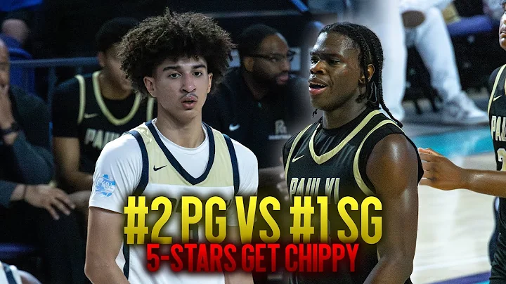 Cayden Daughtry vs Jordan Smith Jr!! 5-Star Guards GO AT IT at City of Palms